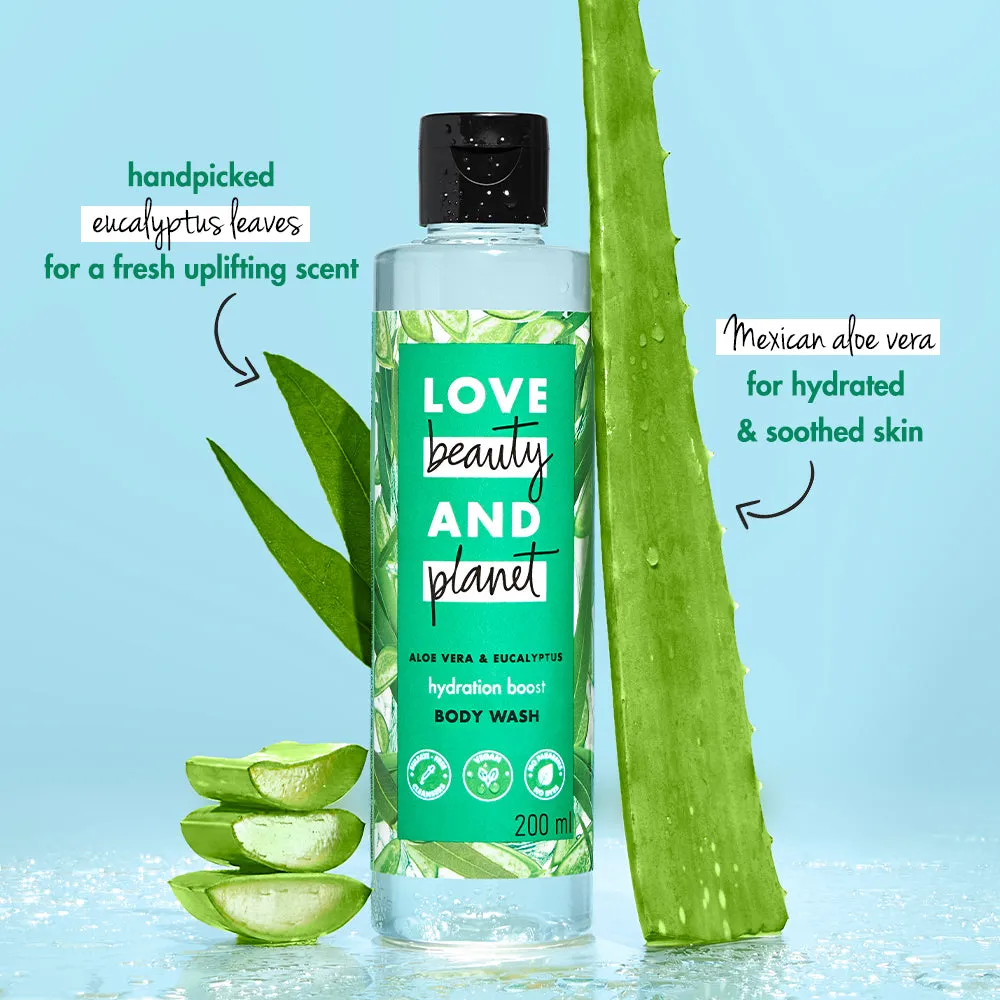 Aloe Vera & Eucalyptis Body Wash
