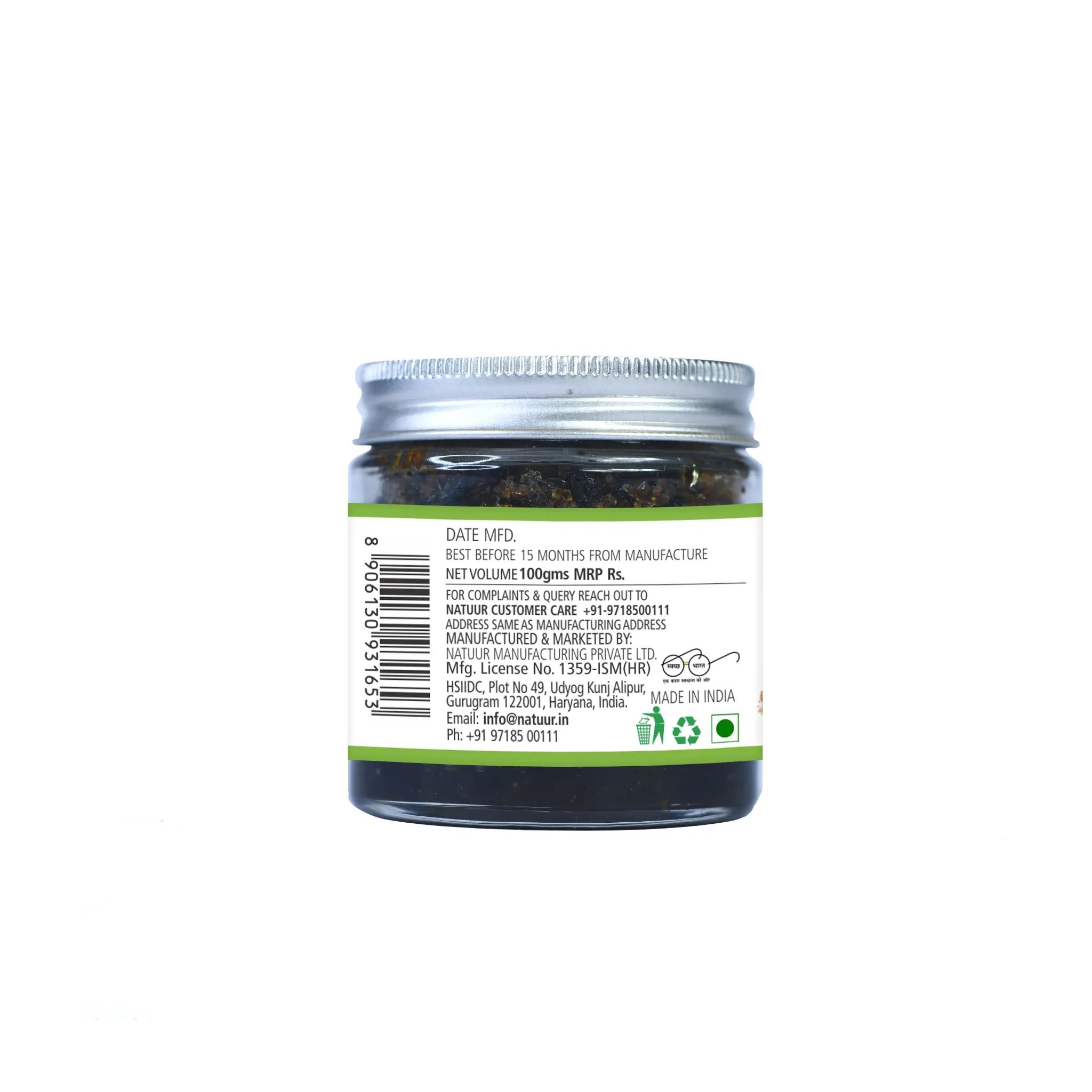 Brown Sugar & Green Tea Face  Scrub – Exfoliating Detox for Clear Skin