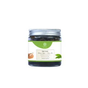 Brown Sugar & Green Tea Face  Scrub – Exfoliating Detox for Clear Skin