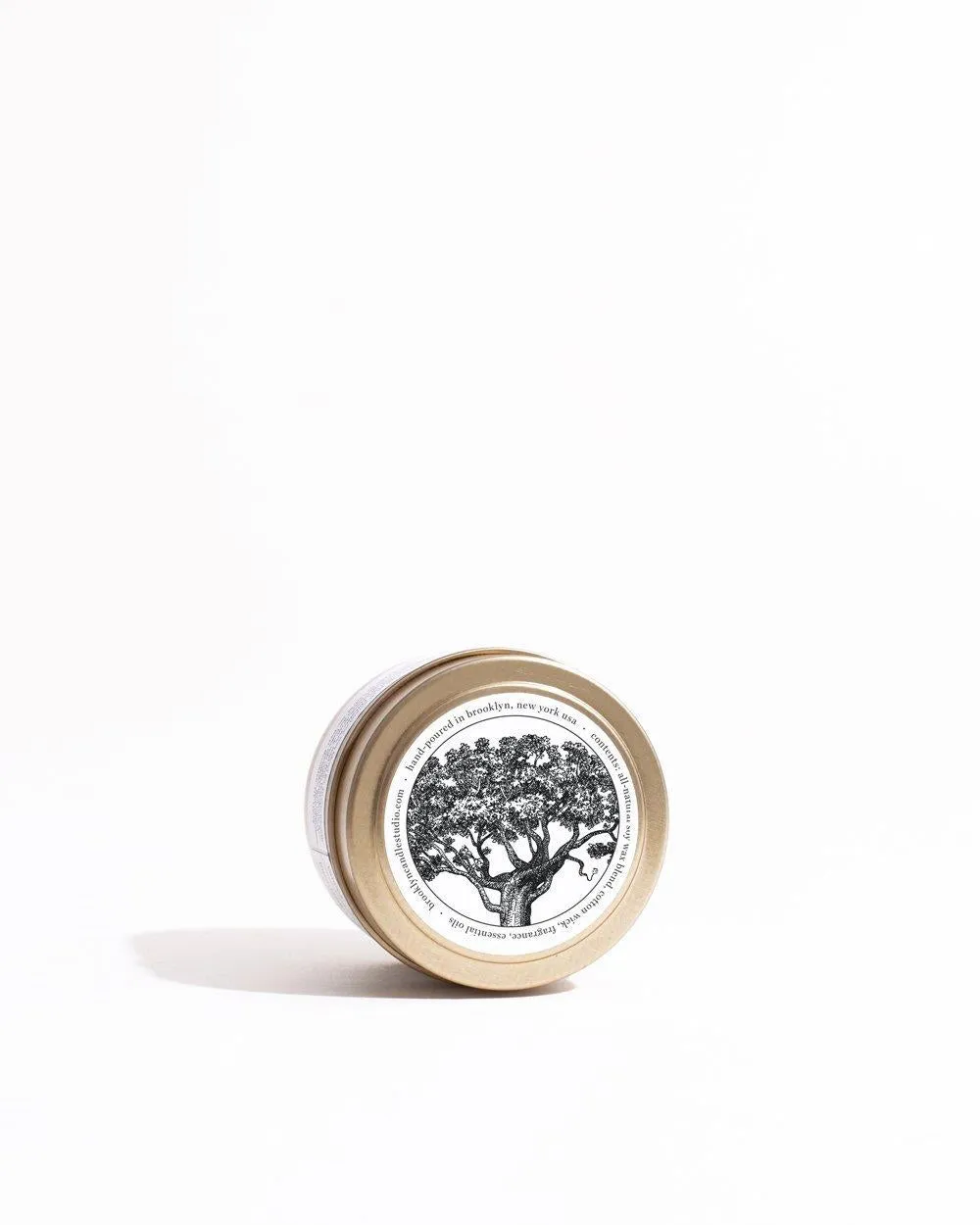 Gold Travel Candle (Palo Santo)