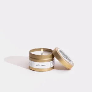 Gold Travel Candle (Palo Santo)