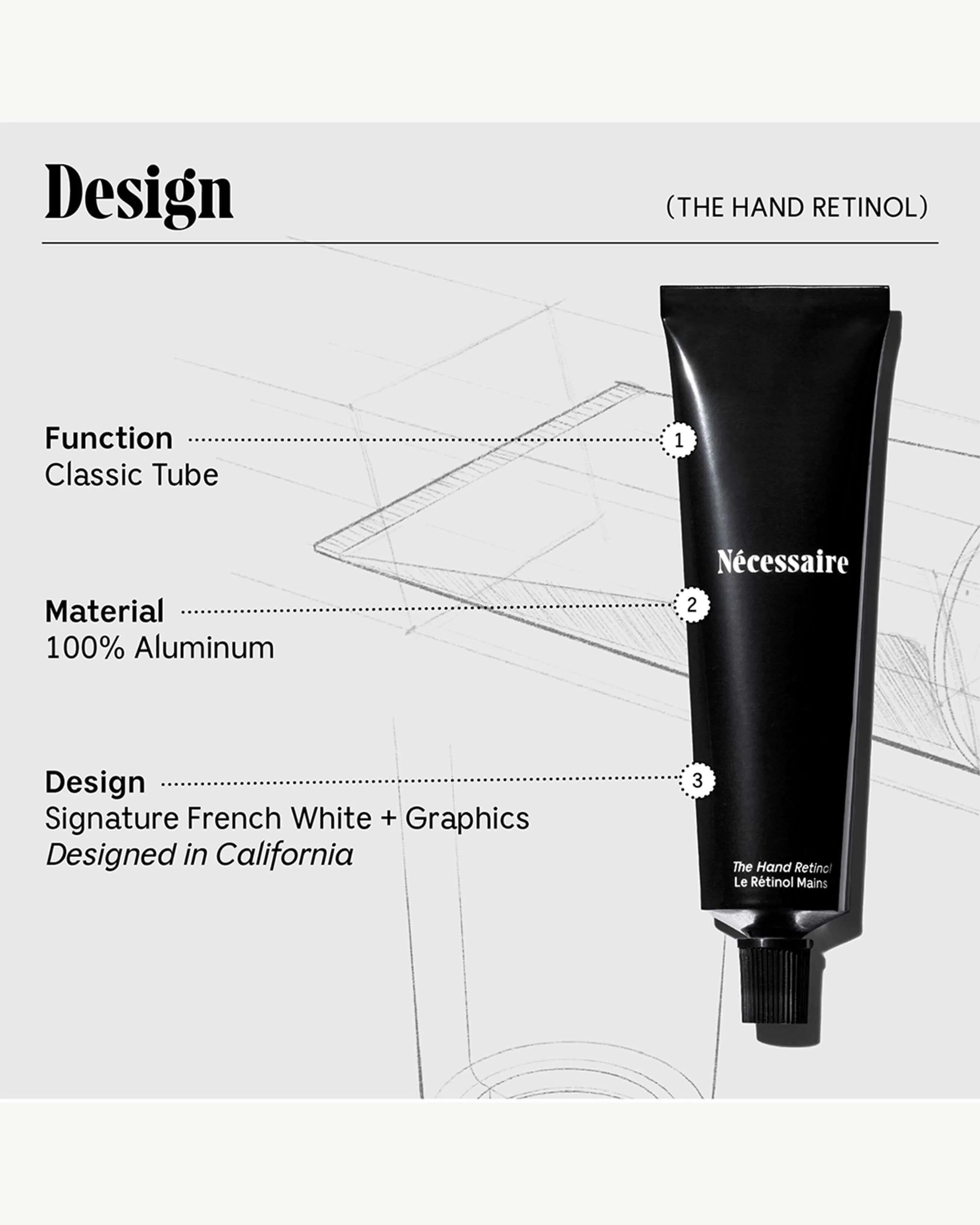 The Hand Retinol - Repair Treatment with 0.25% Pure Retinol   5% AHA