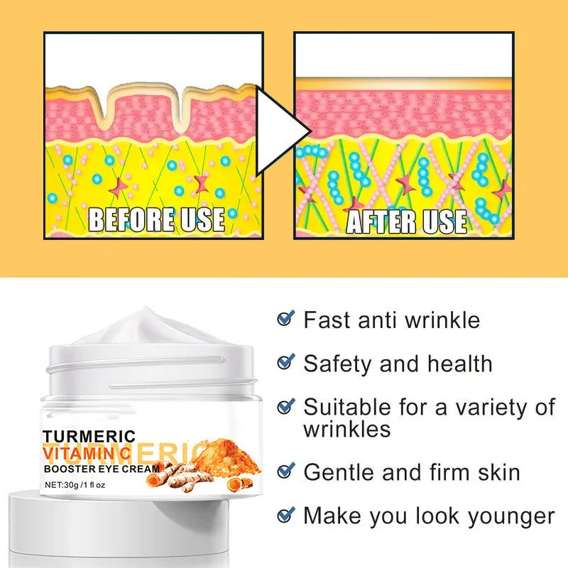 Turmeric Vitamin C Eye Cream – Brightening & Revitalizing Eye Care